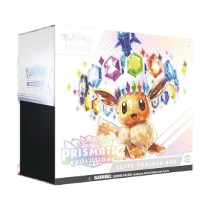 pokemon prismatic evolutions elite trainer box sealed etb